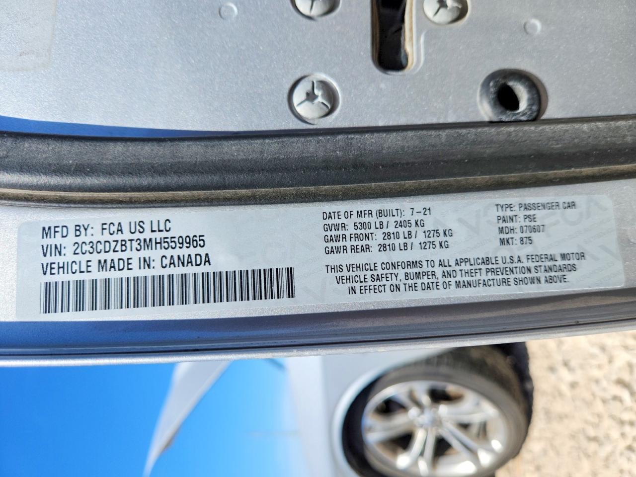 2021 Dodge Challenger R - zdjęcie 14