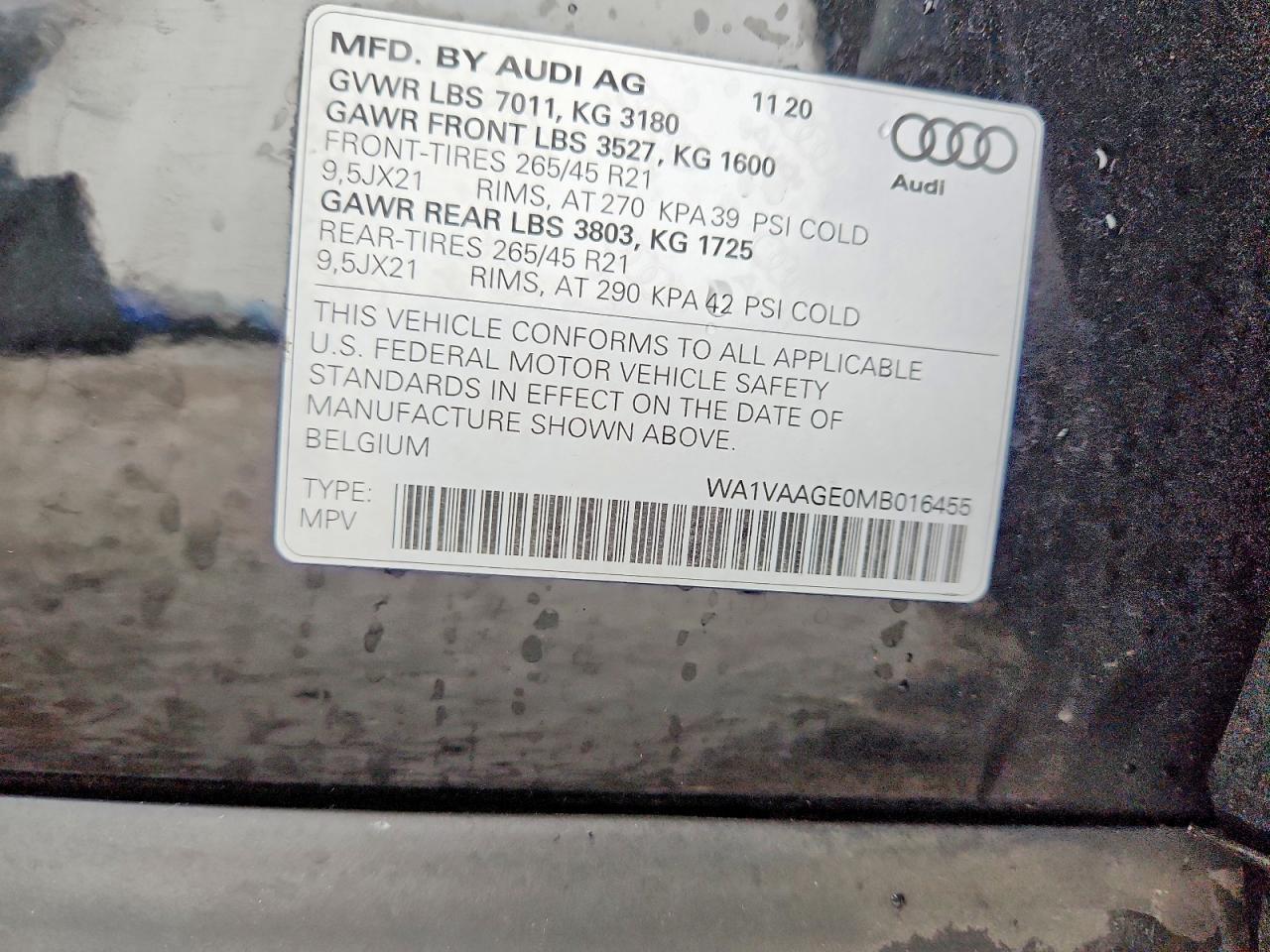 2021 Audi E-Tron Prestige - zdjęcie 13