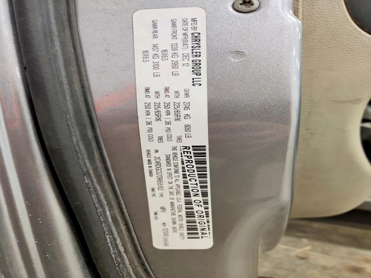 2013 Dodge Grand Caravan Sxt - zdjęcie 13