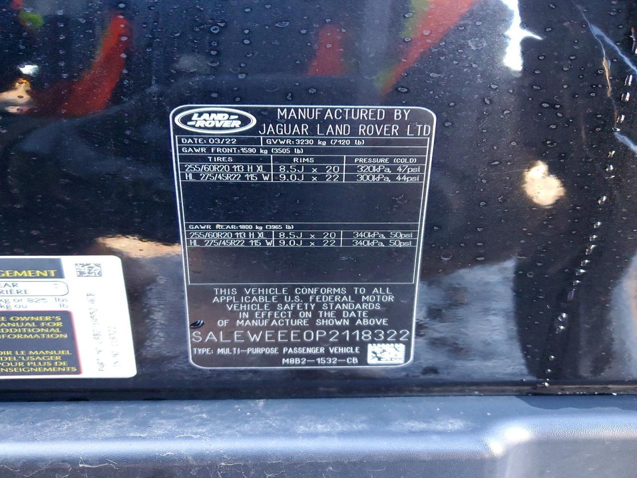 2023 Land Rover Defender 110 - zdjęcie 13