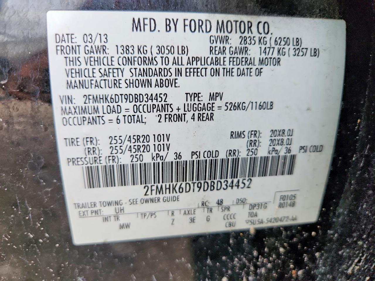 2013 Ford Flex Limited - zdjęcie 14