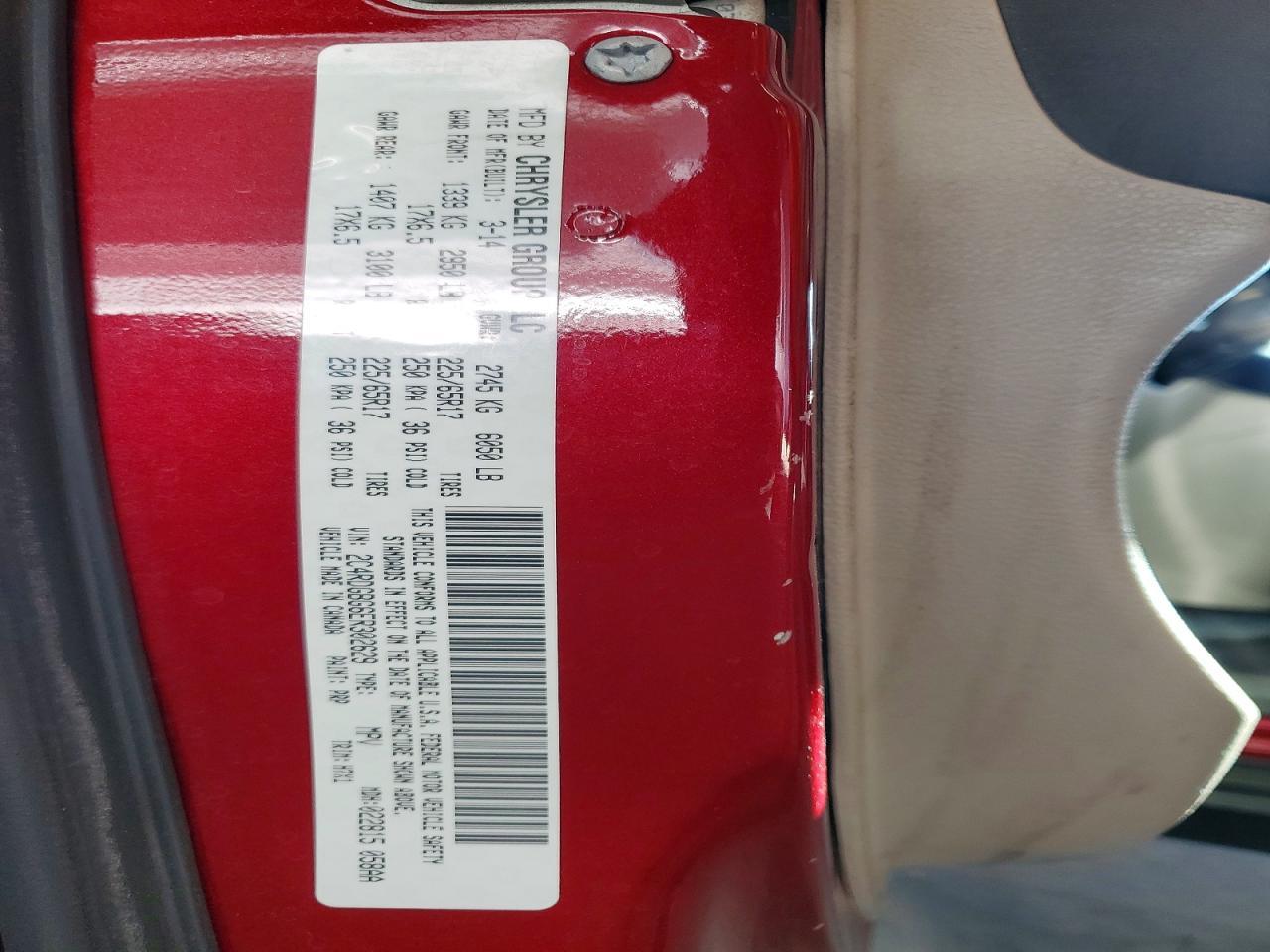 2014 Dodge Grand Caravan Se - zdjęcie 13