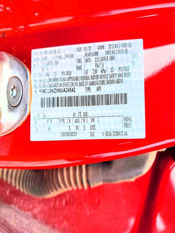 2022 Ford Escape Sel - zdjęcie 13