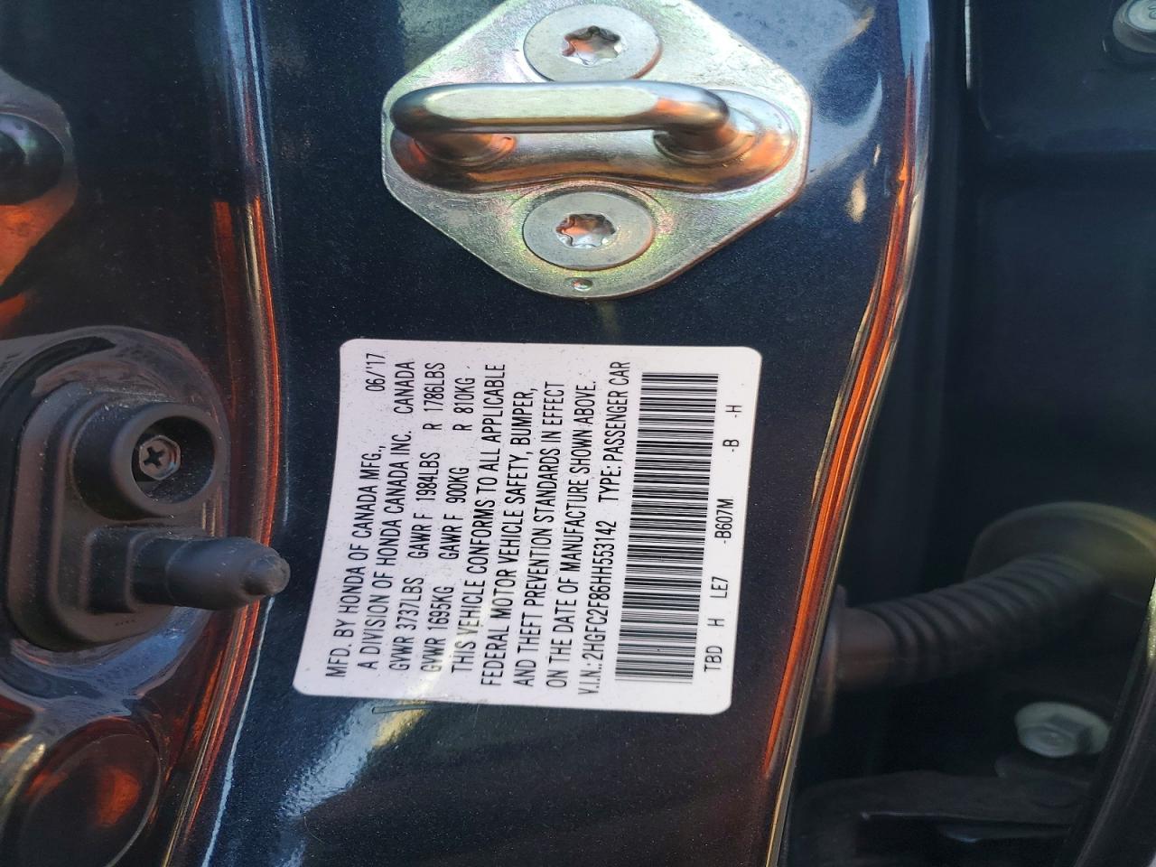 2017 Honda Civic Ex - zdjęcie 13