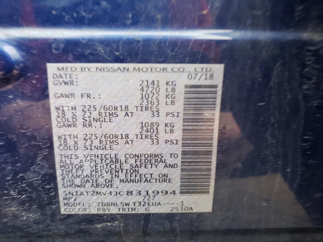 2018 Nissan Rogue Sl - zdjęcie 13