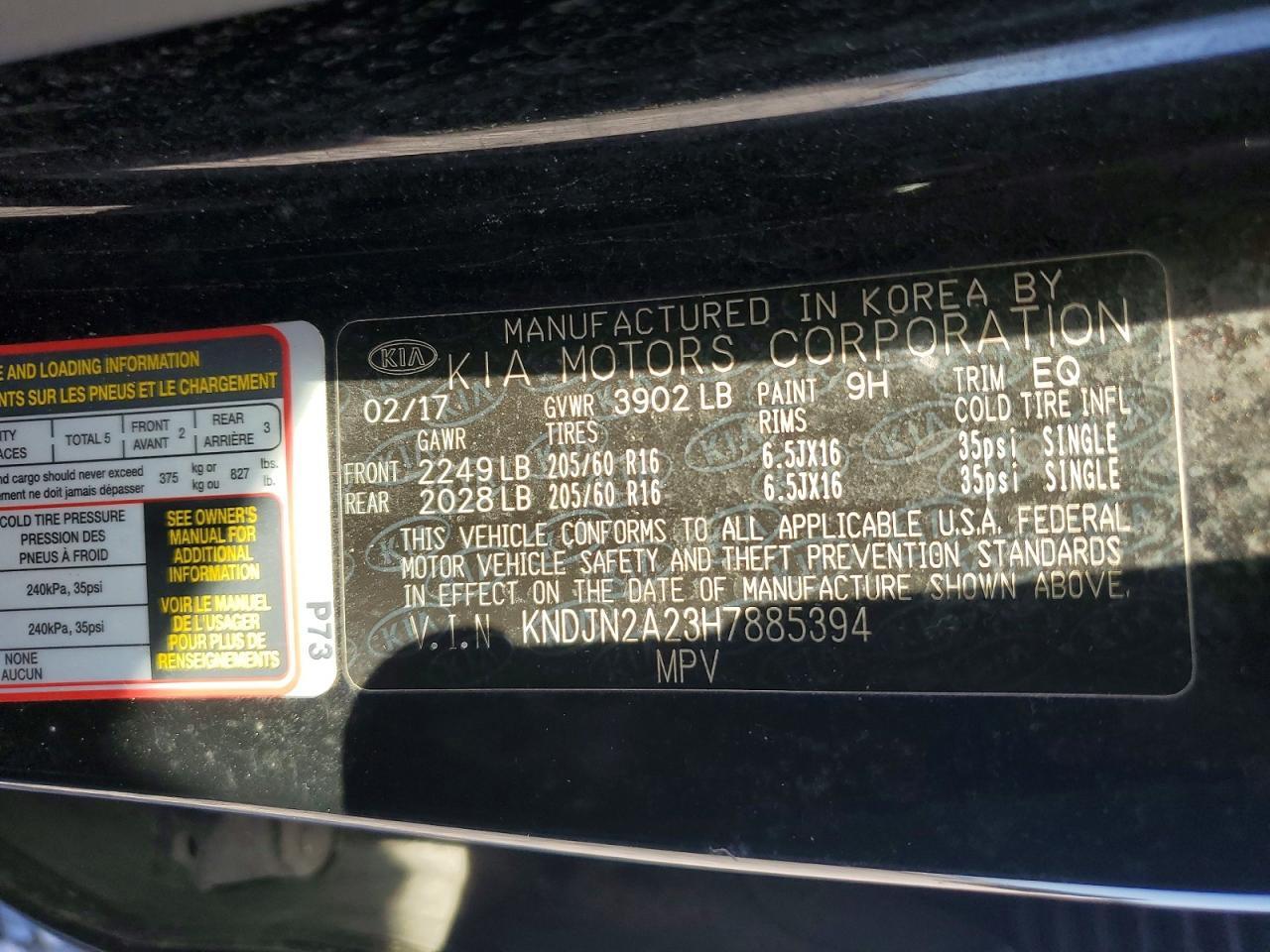 2017 Kia Soul Base - zdjęcie 12