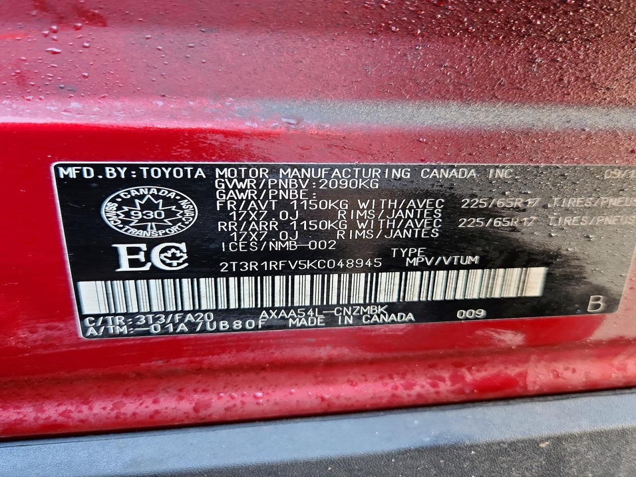 2019 Toyota Rav4 Xle - zdjęcie 14