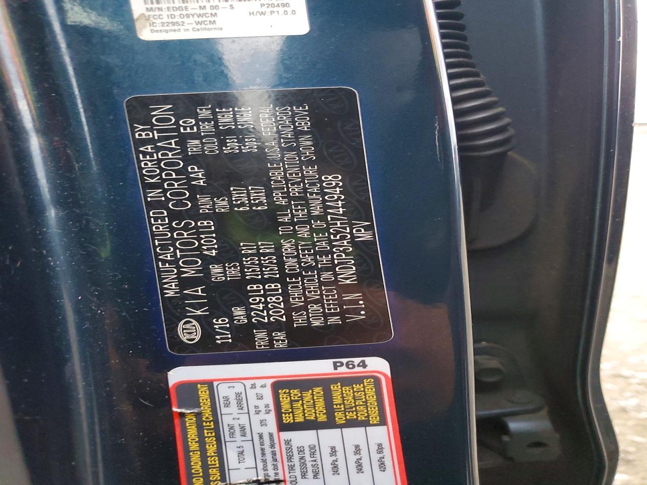 2017 Kia Soul + - zdjęcie 12