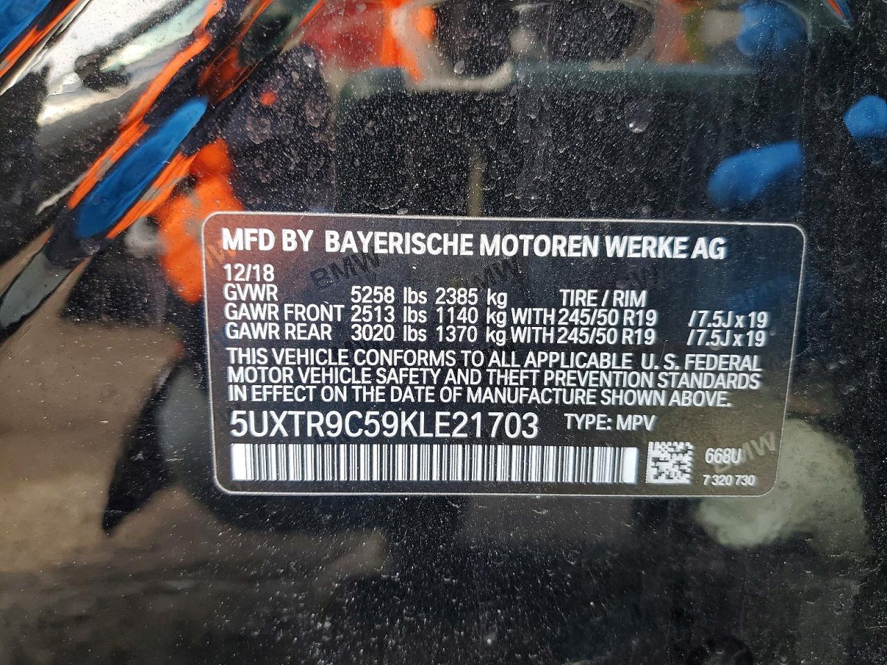 2019 BMW X3 xDrive30I - zdjęcie 13