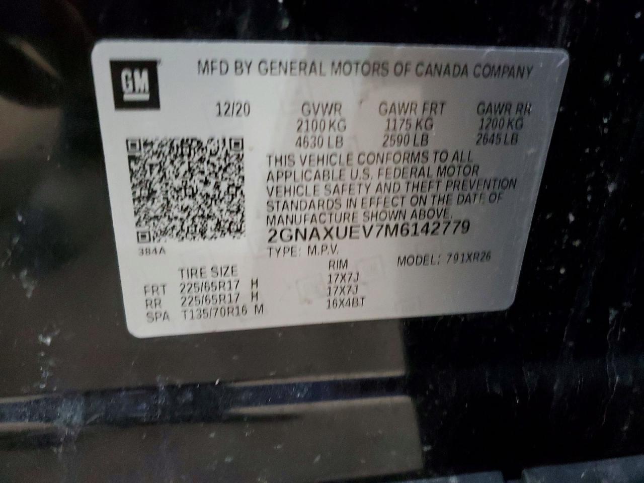 2021 Chevrolet Equinox Lt - zdjęcie 13