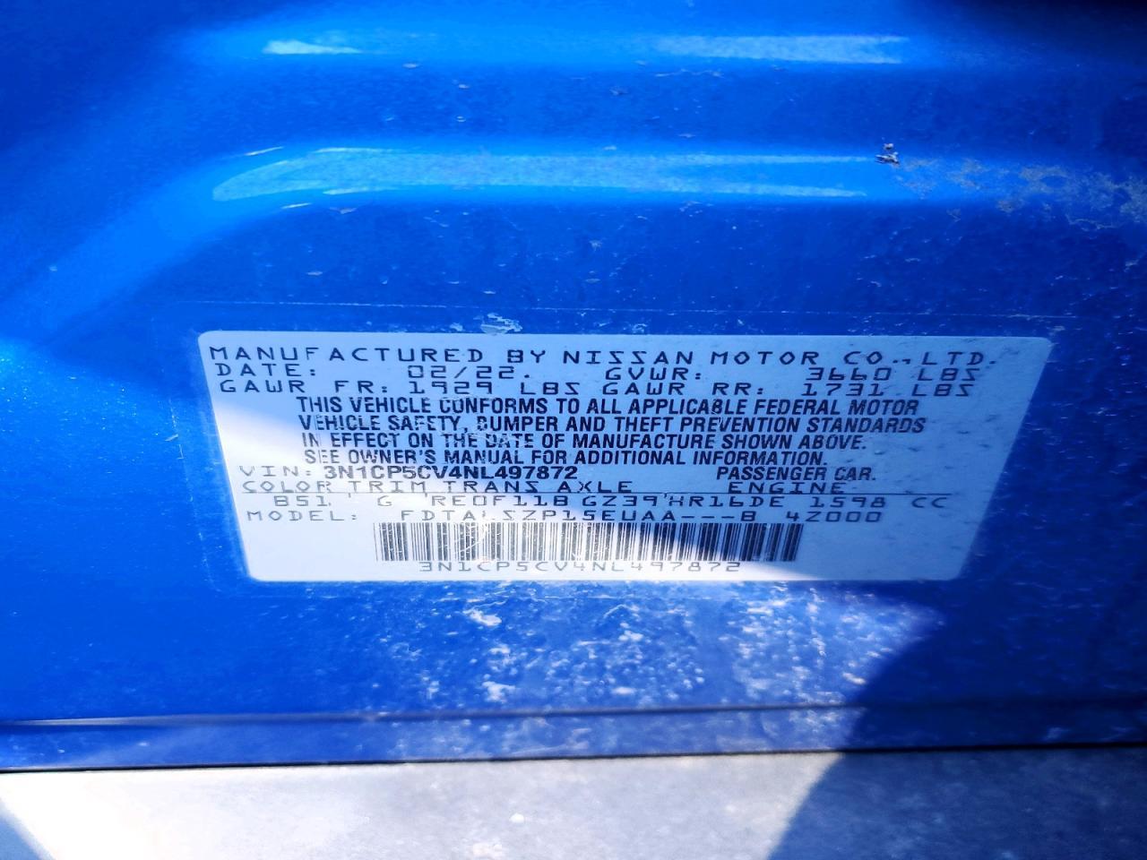 2022 Nissan Kicks Sv - zdjęcie 13