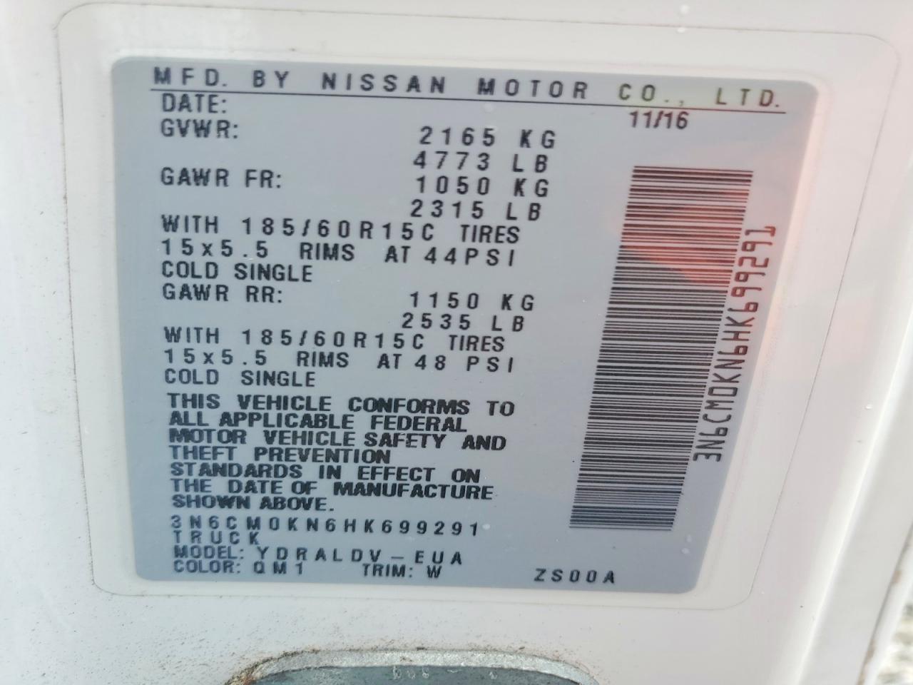 2017 Nissan Nv200 - zdjęcie 13