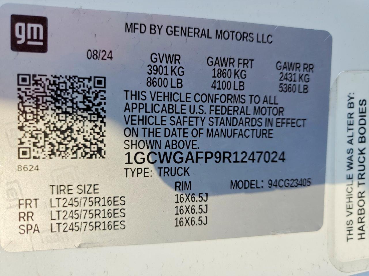 2024 Chevrolet Express G2500 - zdjęcie 13