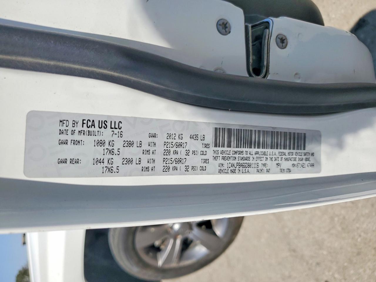 2016 Jeep Patriot Sport - zdjęcie 12