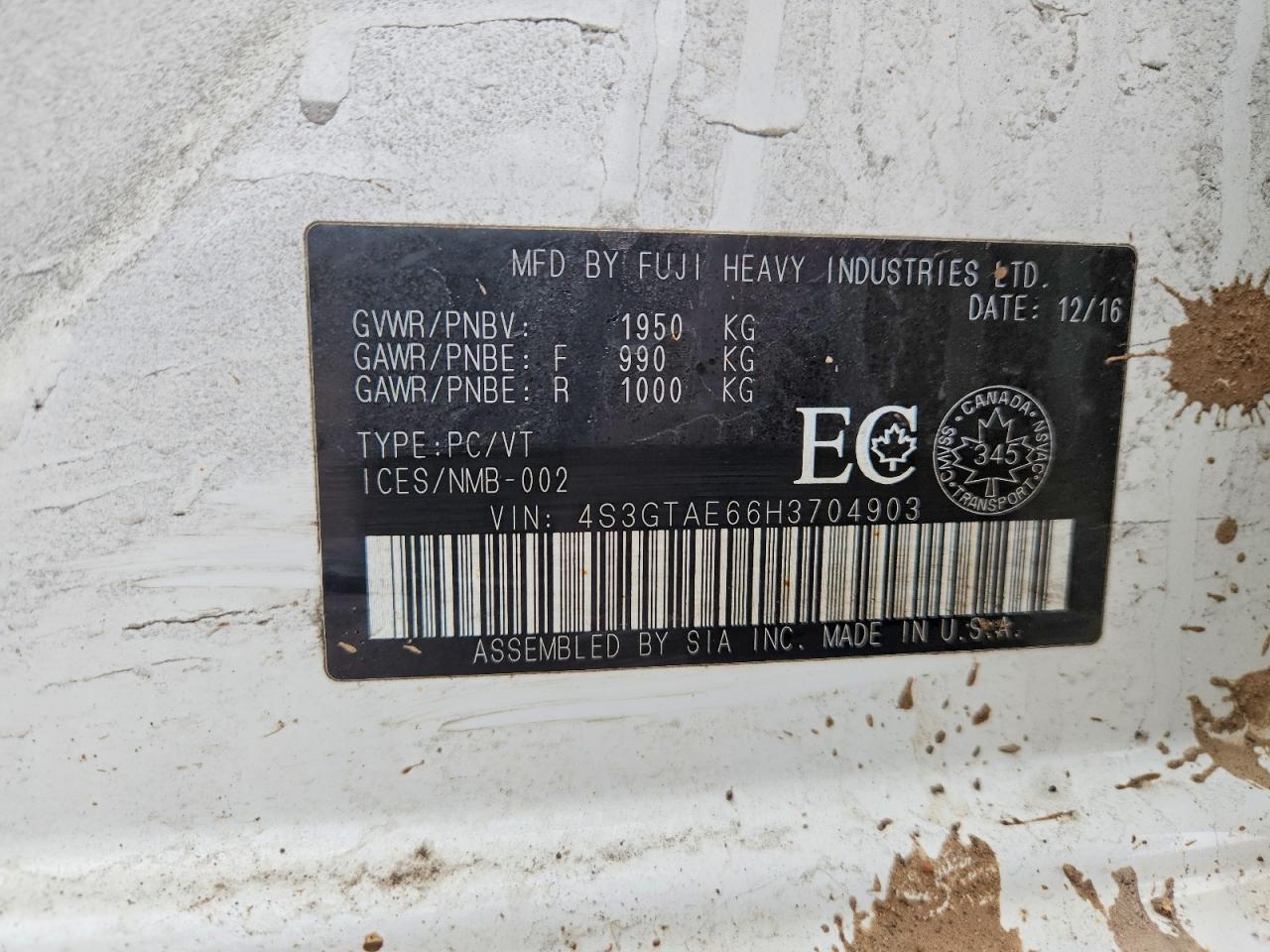 2017 Subaru Impreza Premium Plus - zdjęcie 12