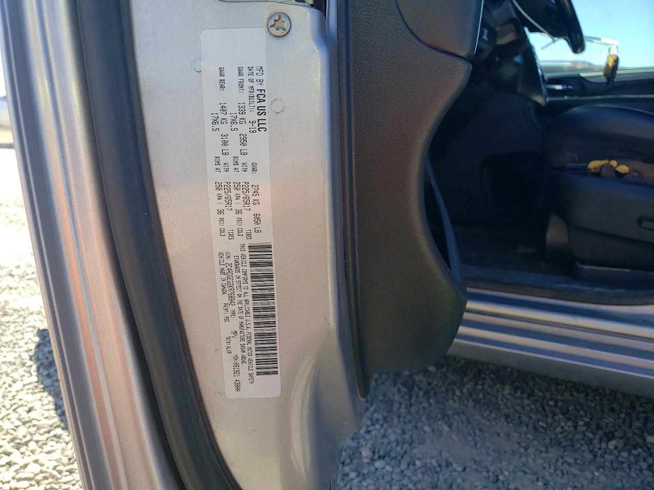 2019 Dodge Grand Caravan Gt - zdjęcie 13