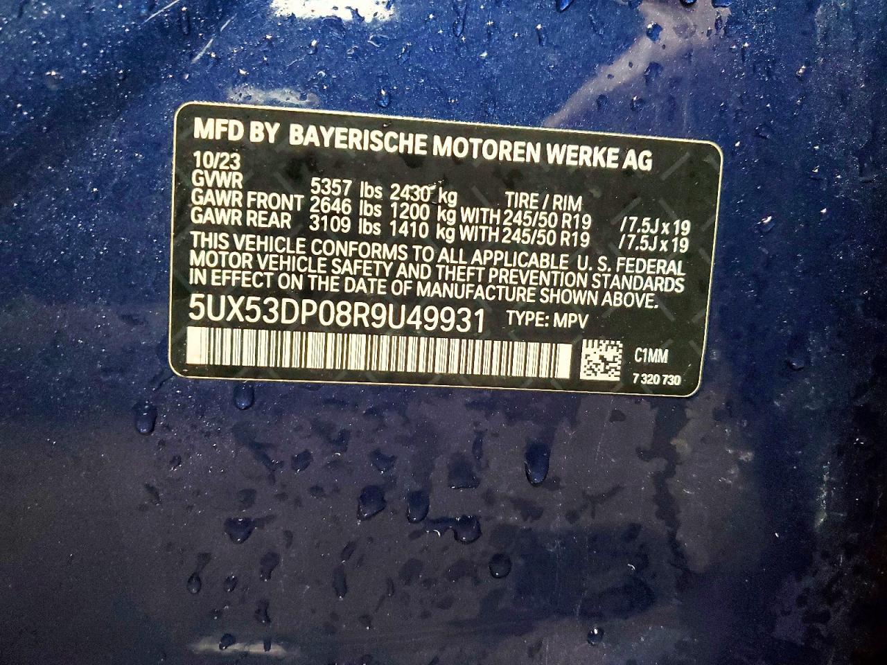 2024 BMW X3 xDrive30I - zdjęcie 12