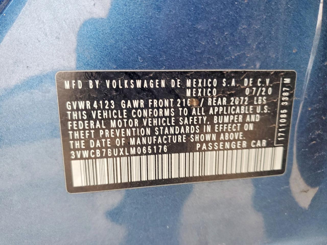 2020 Volkswagen Jetta S - zdjęcie 12