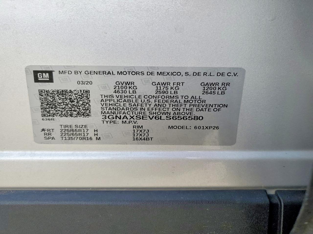 2020 Chevrolet Equinox Ls - zdjęcie 13