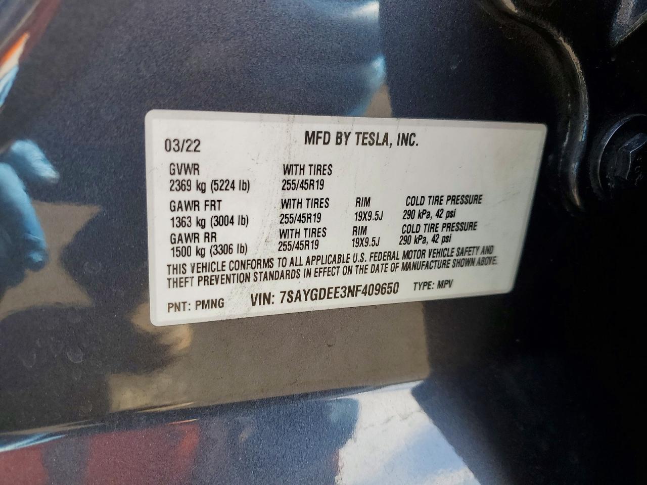 2022 Tesla Model Y - zdjęcie 13