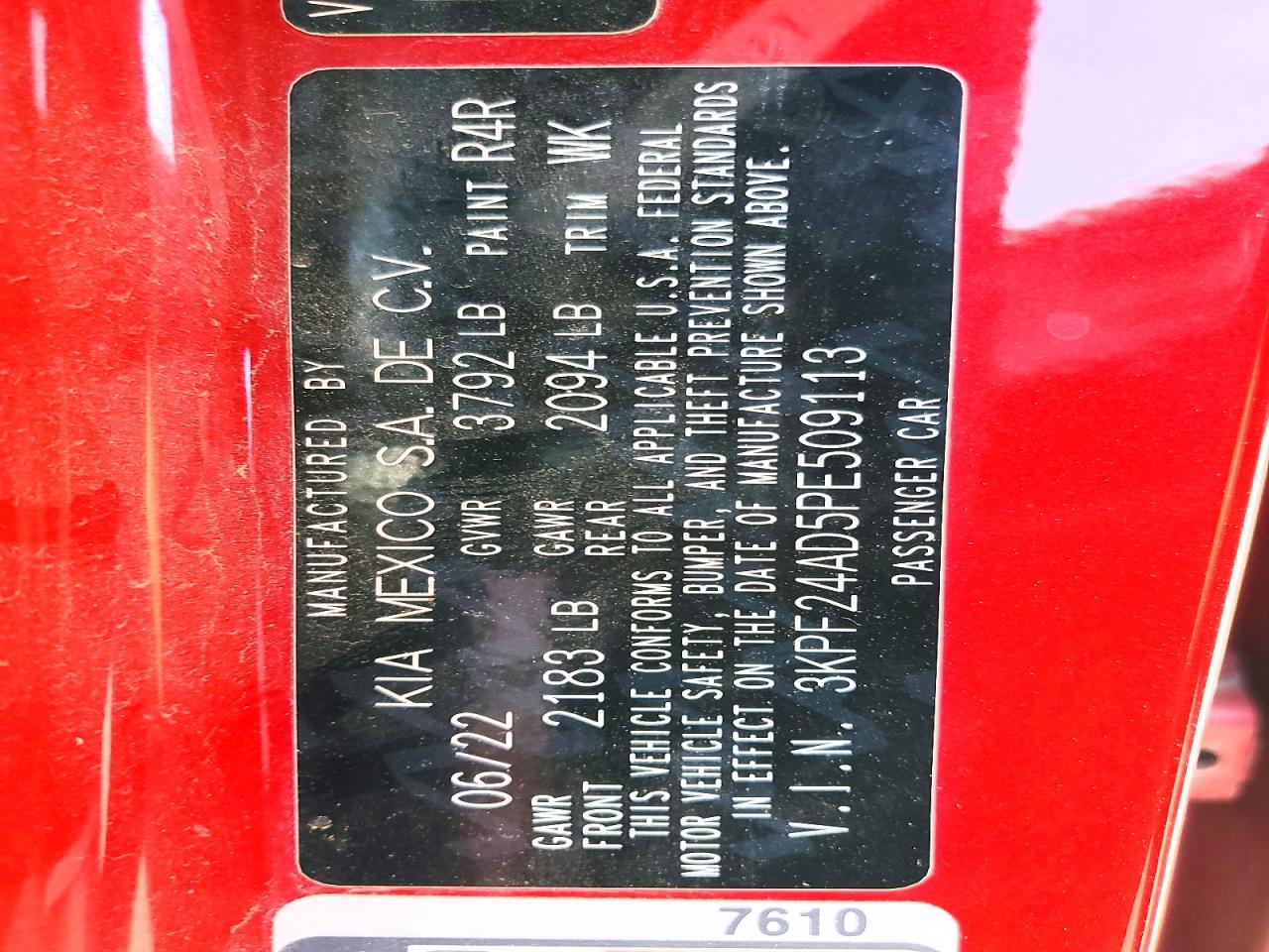 2023 Kia Forte Lxs - zdjęcie 12