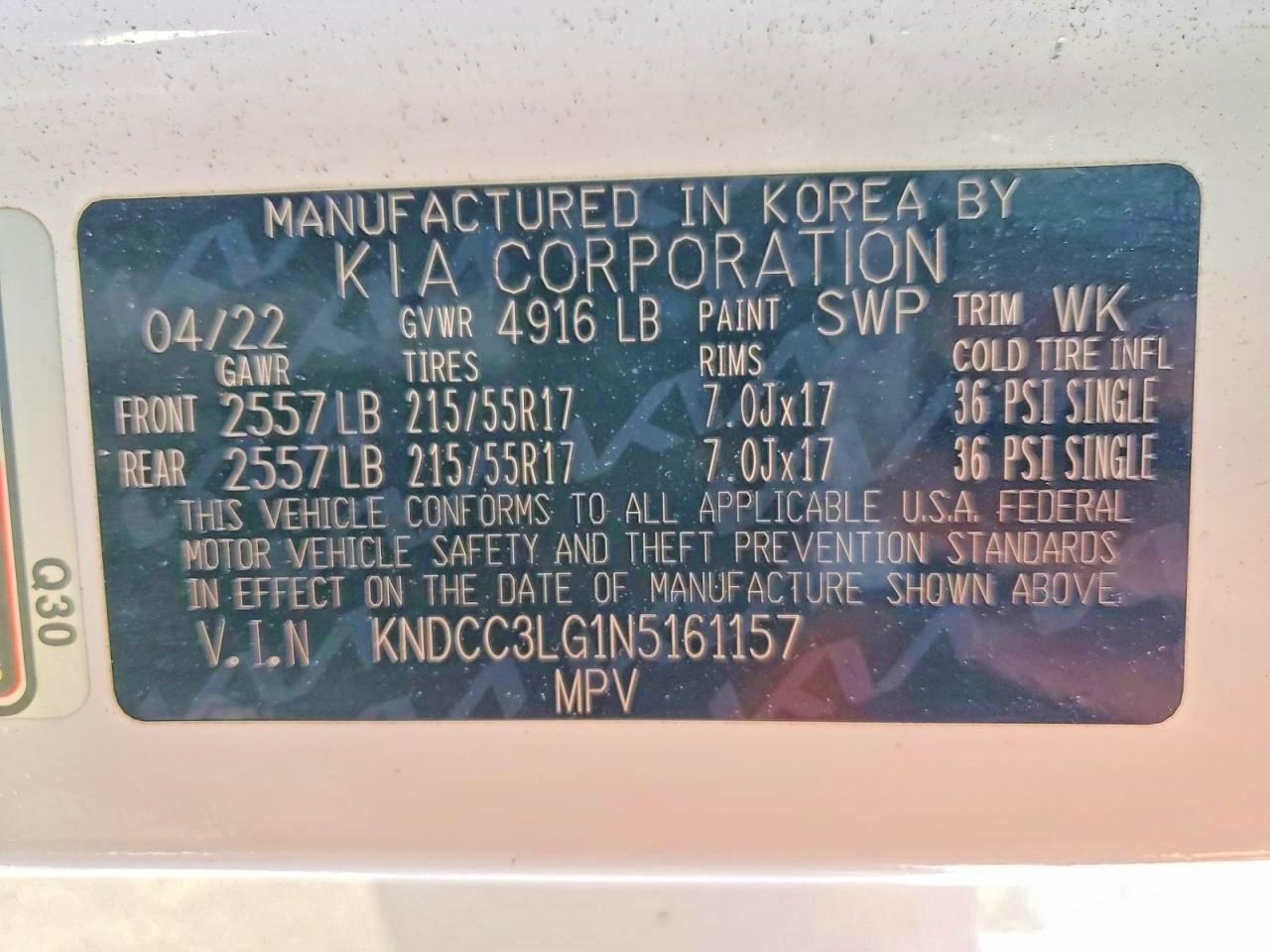 2022 Kia Niro Ev S - zdjęcie 13