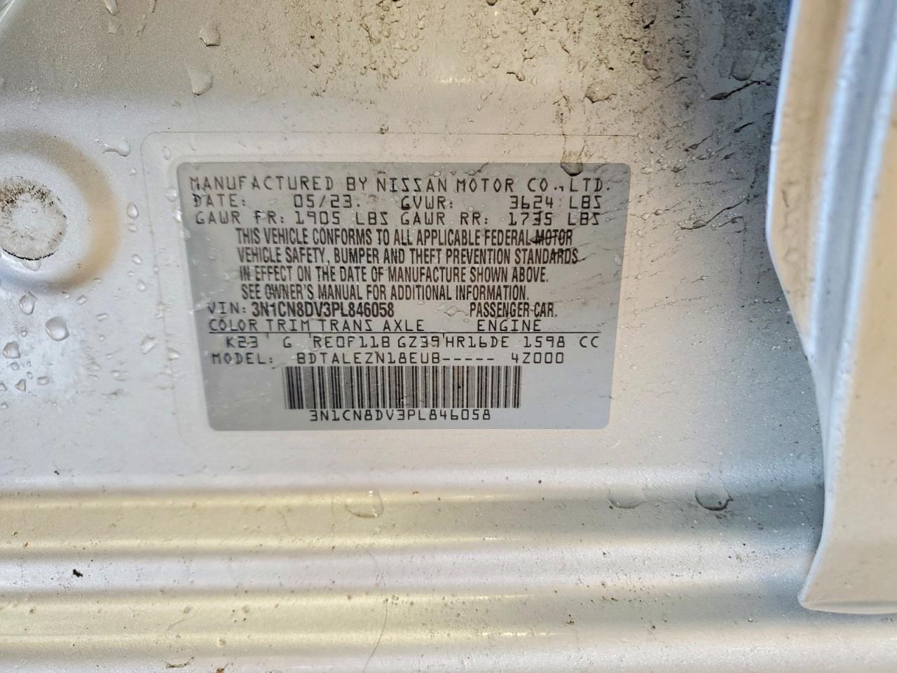 2023 Nissan Versa - zdjęcie 12