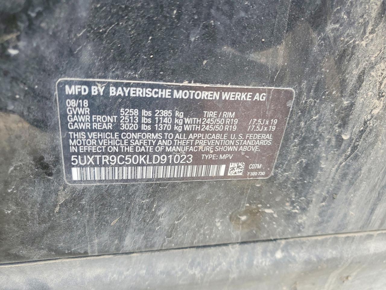 2019 BMW X3 xDrive30I - zdjęcie 13
