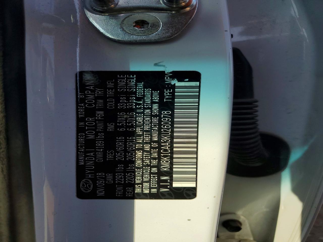 2019 Hyundai Kona Se - zdjęcie 12