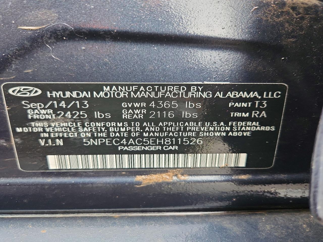 2014 Hyundai Sonata Se - zdjęcie 12