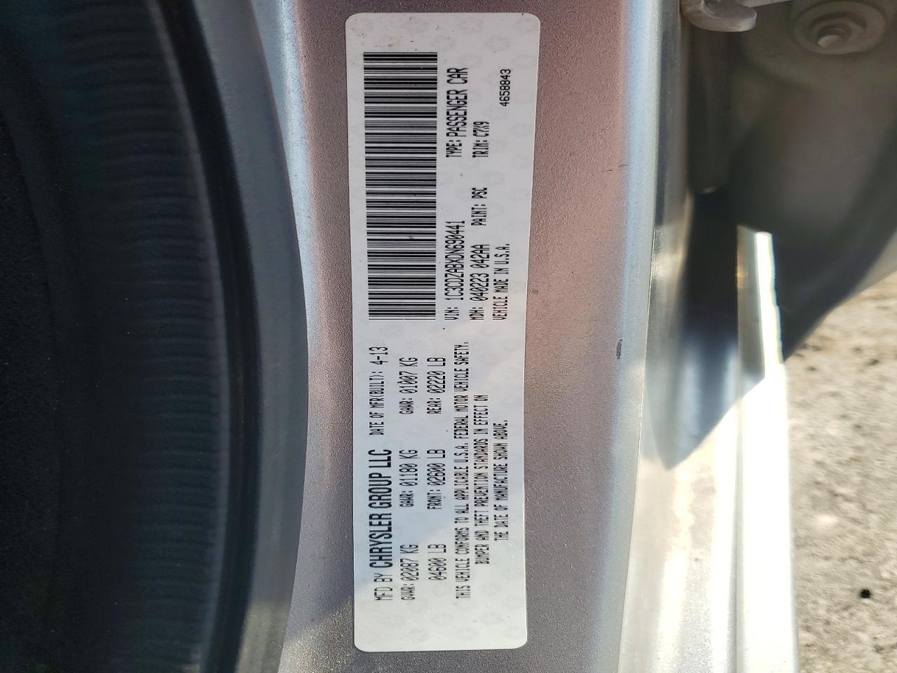 2013 Dodge Avenger Se - zdjęcie 12