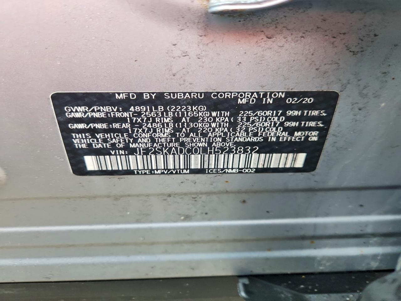 2020 Subaru Forester - zdjęcie 12