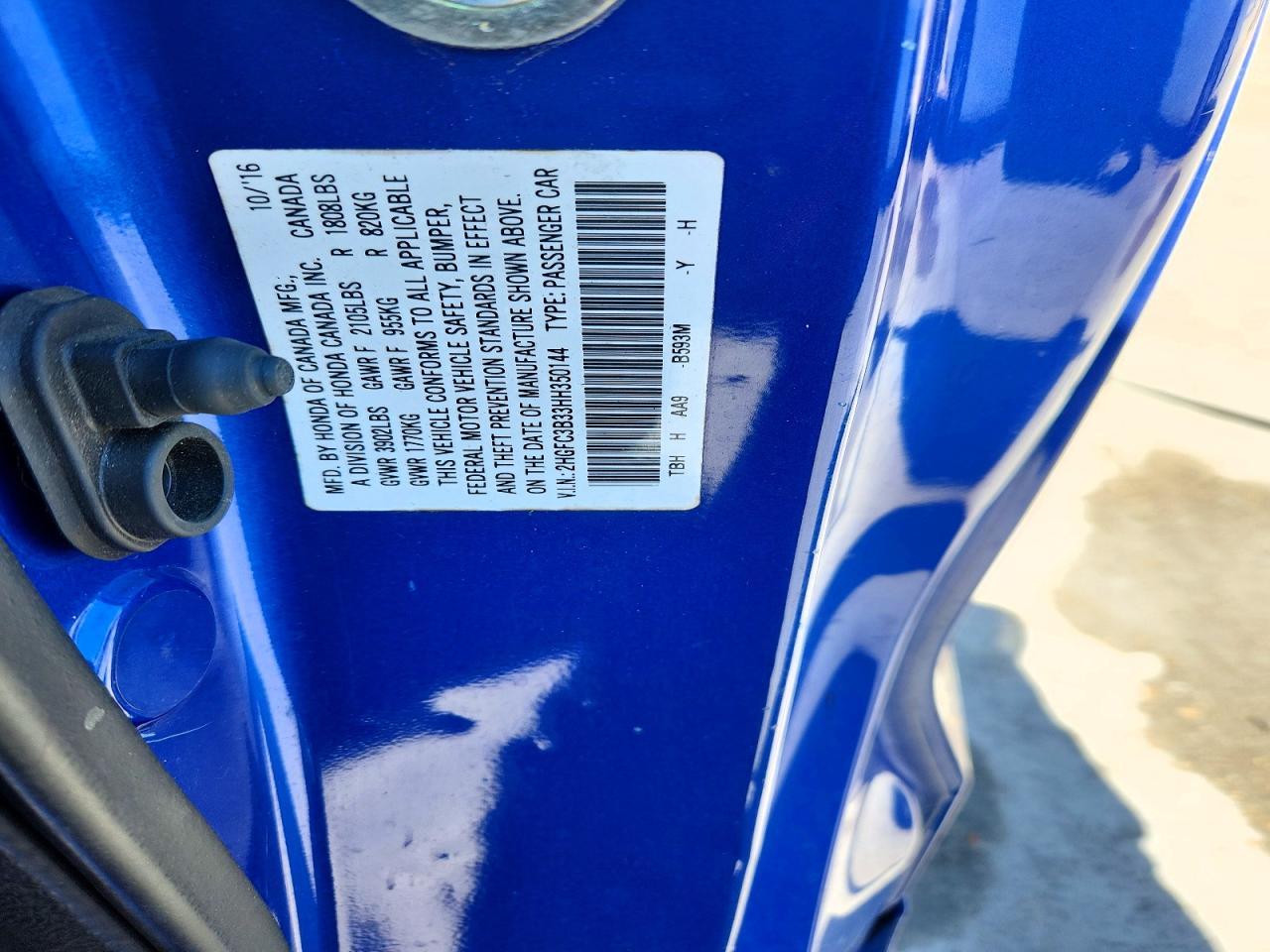 2017 Honda Civic Ex - zdjęcie 12