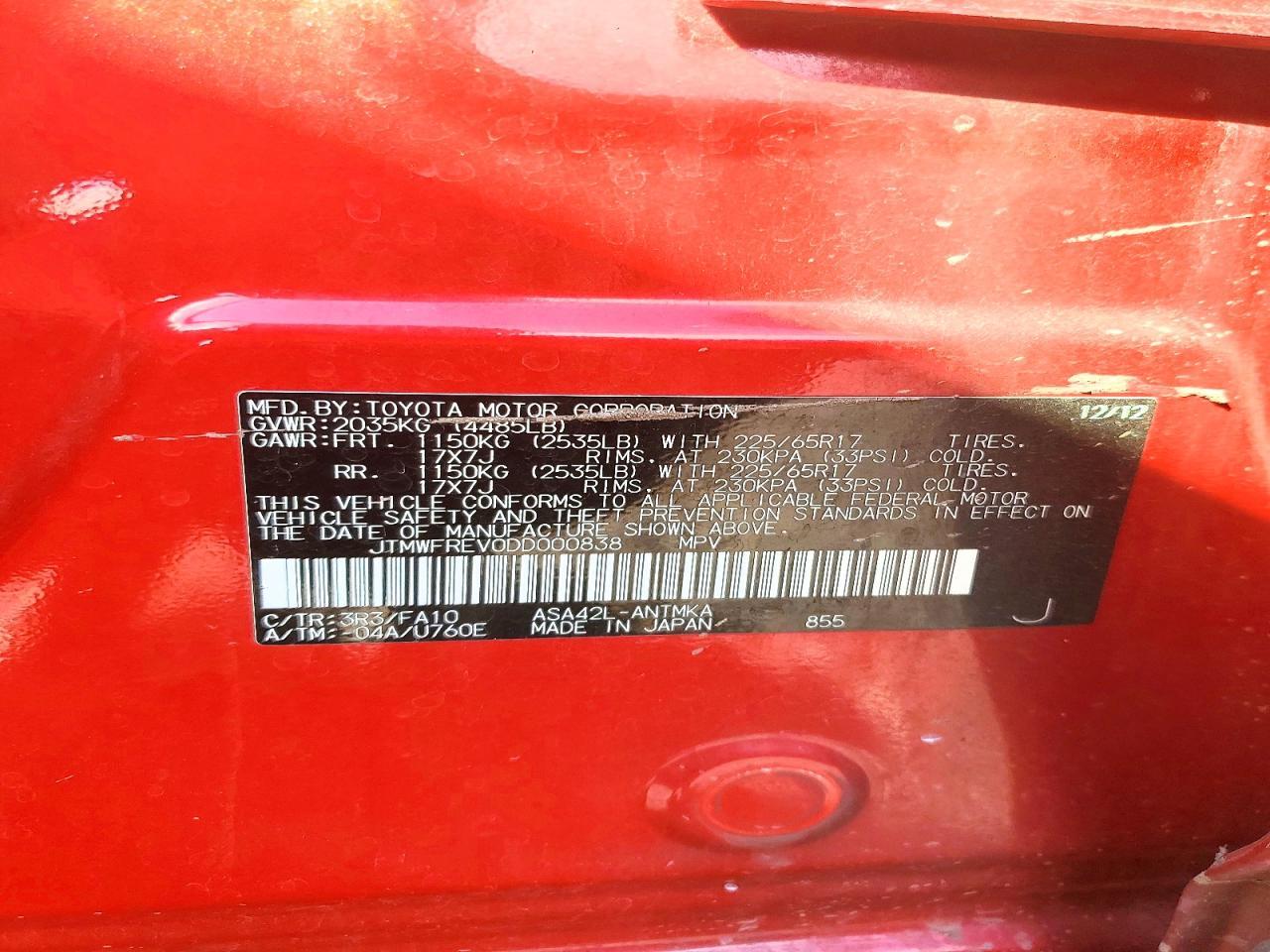 2013 Toyota Rav4 Xle - zdjęcie 13