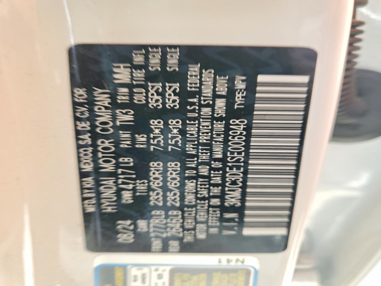 2025 Hyundai Tucson Sel Convenience - zdjęcie 13