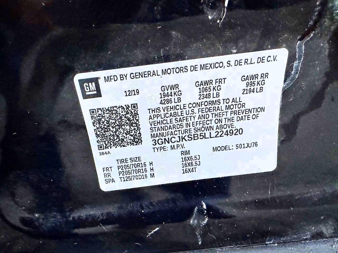 2020 Chevrolet Trax Ls - zdjęcie 10