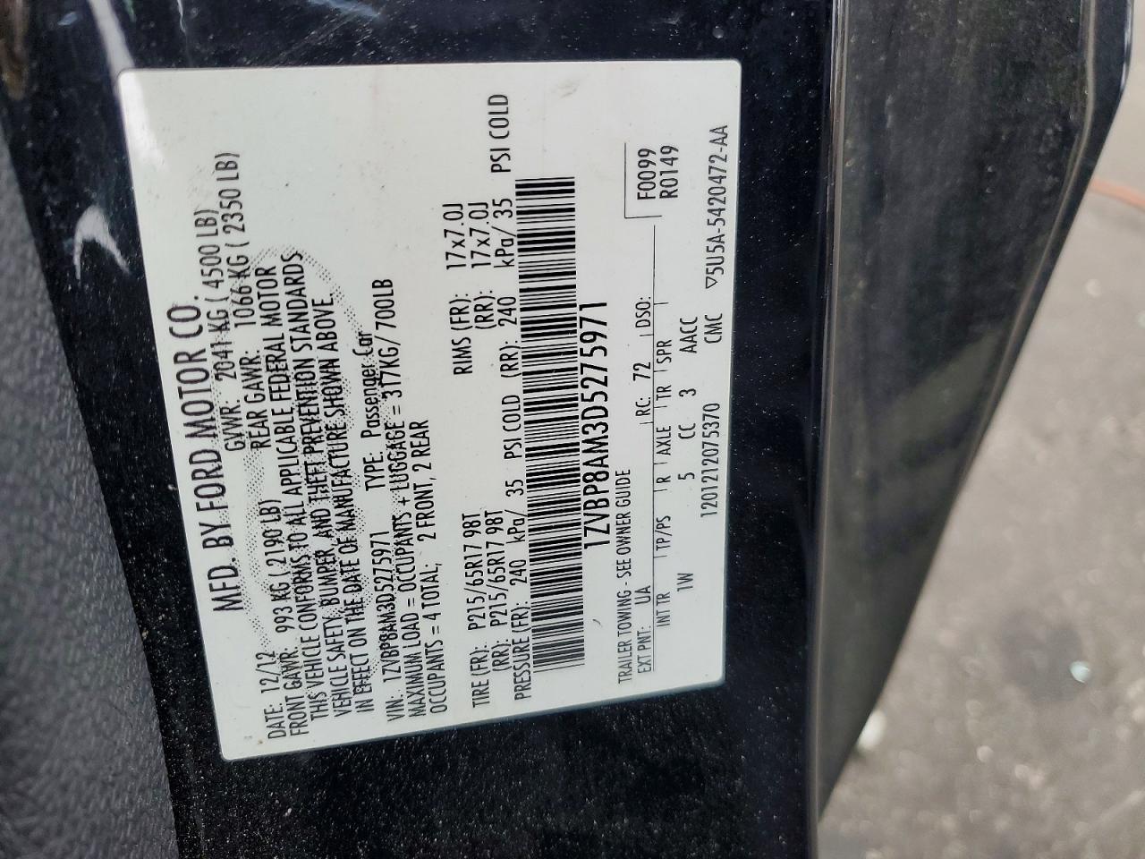 2013 Ford Mustang - zdjęcie 13