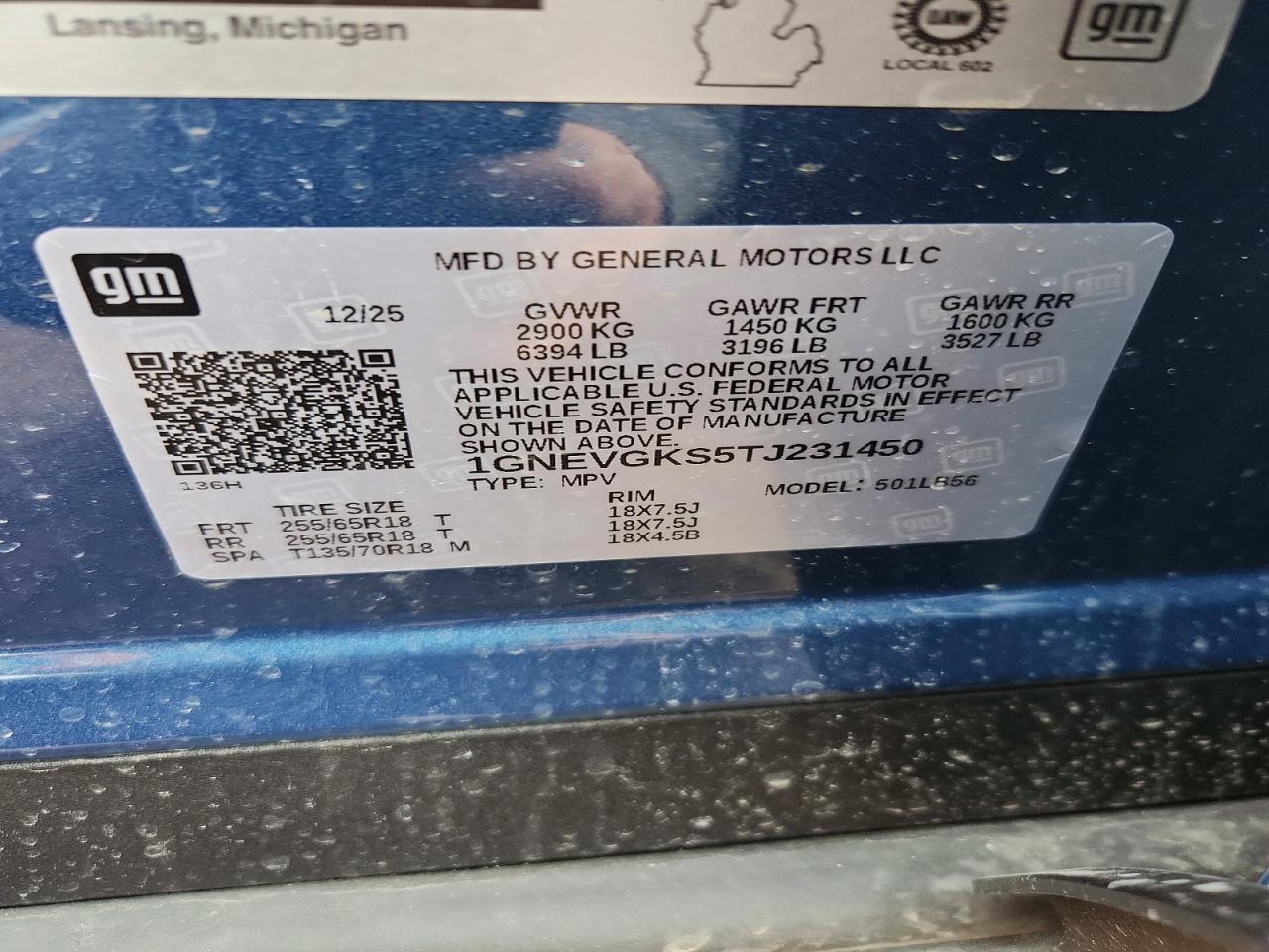 2026 Chevrolet Traverse Lt - zdjęcie 13