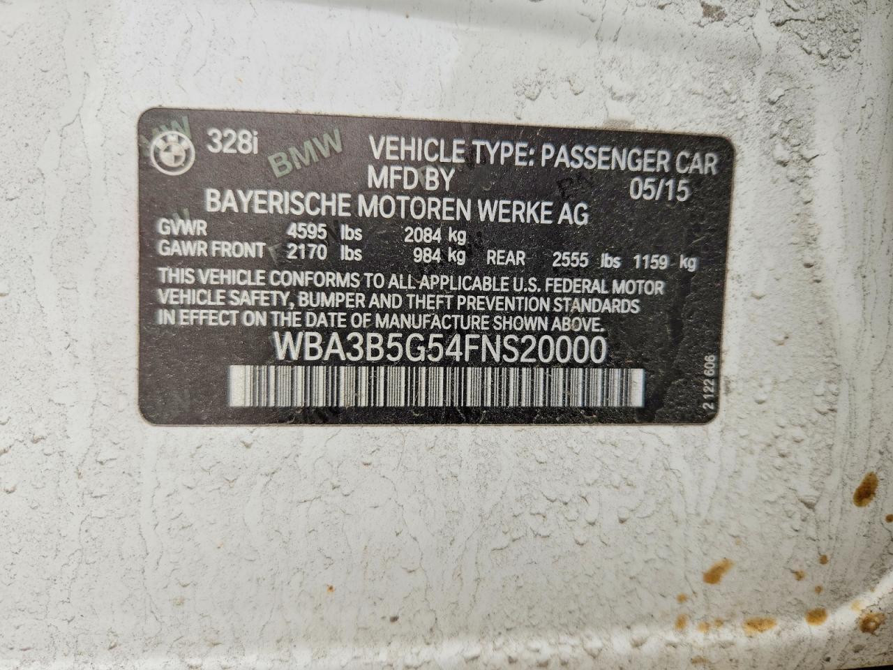 2015 BMW 328 Xi Sulev - zdjęcie 12