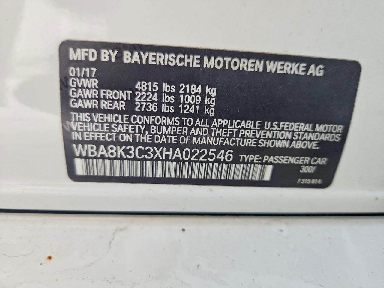 2017 BMW 330 Xi - zdjęcie 12