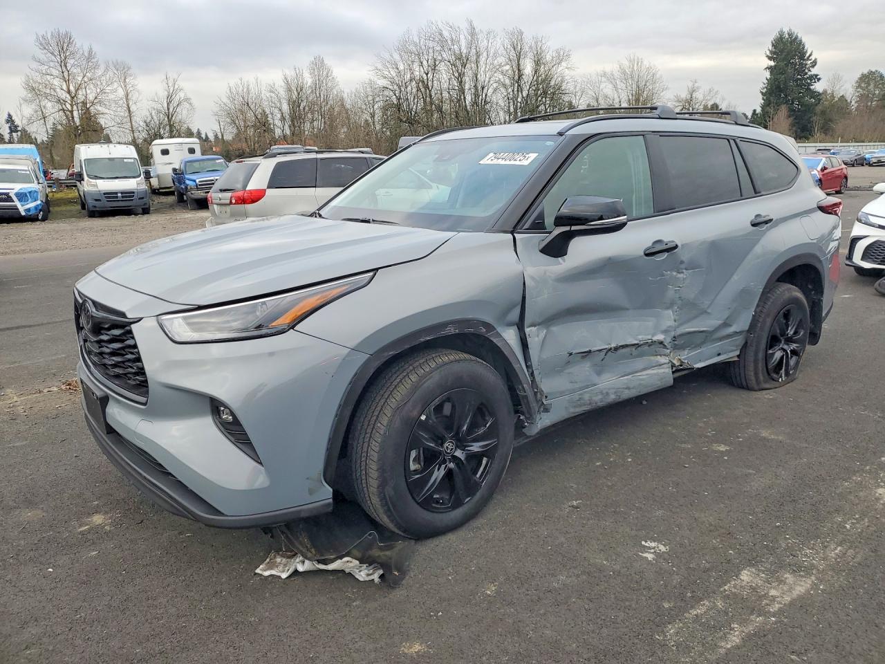 2025 Toyota Highlander Hybrid Xle Nightshade - zdjęcie główne