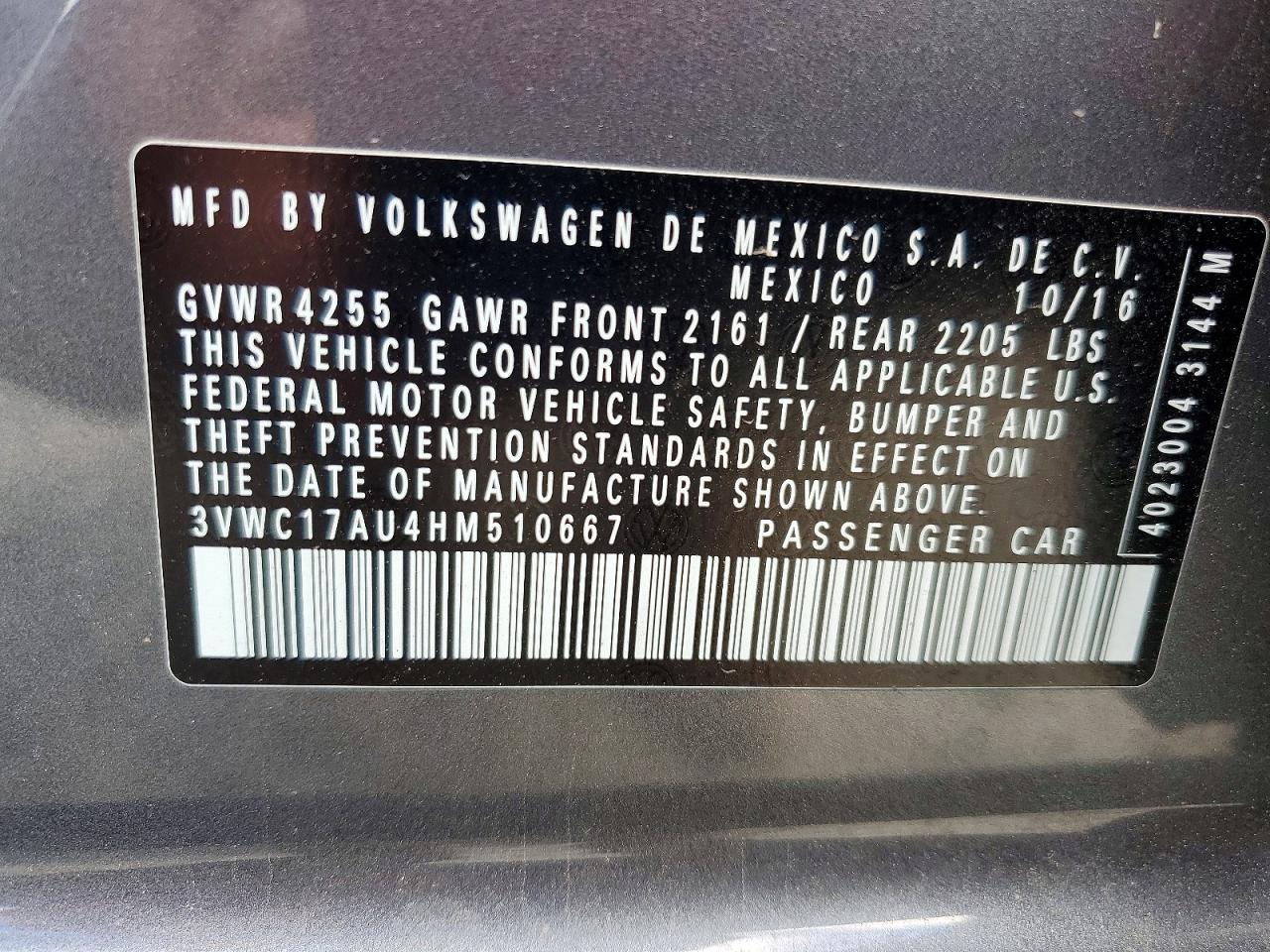 2017 Volkswagen Golf Sportwagen S - zdjęcie 13