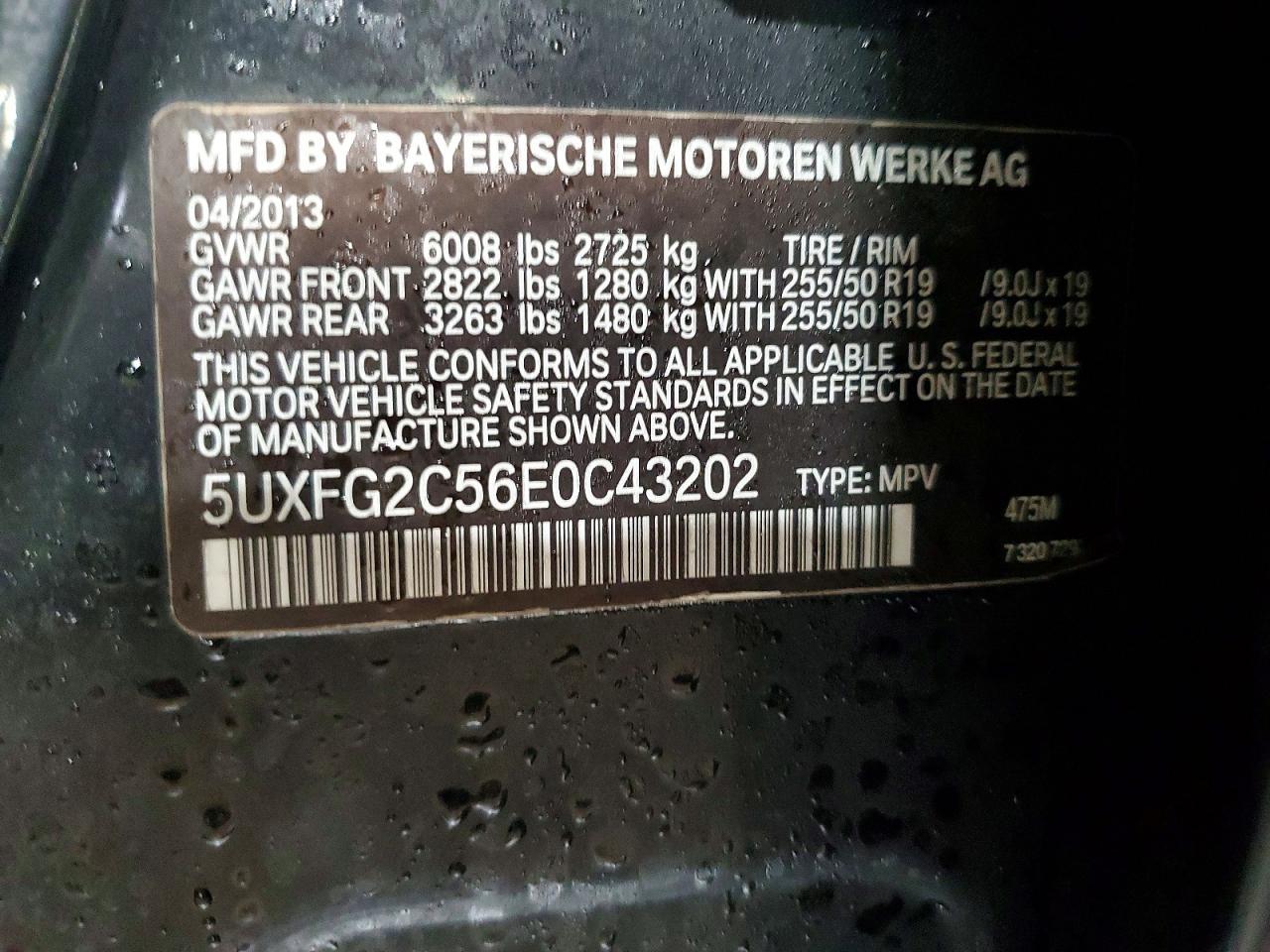 2014 BMW X6 xDrive35I - zdjęcie 12