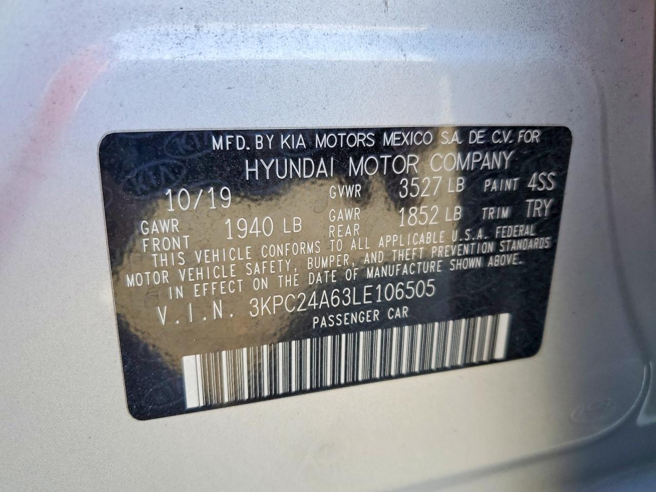 2020 Hyundai Accent Se - zdjęcie 12