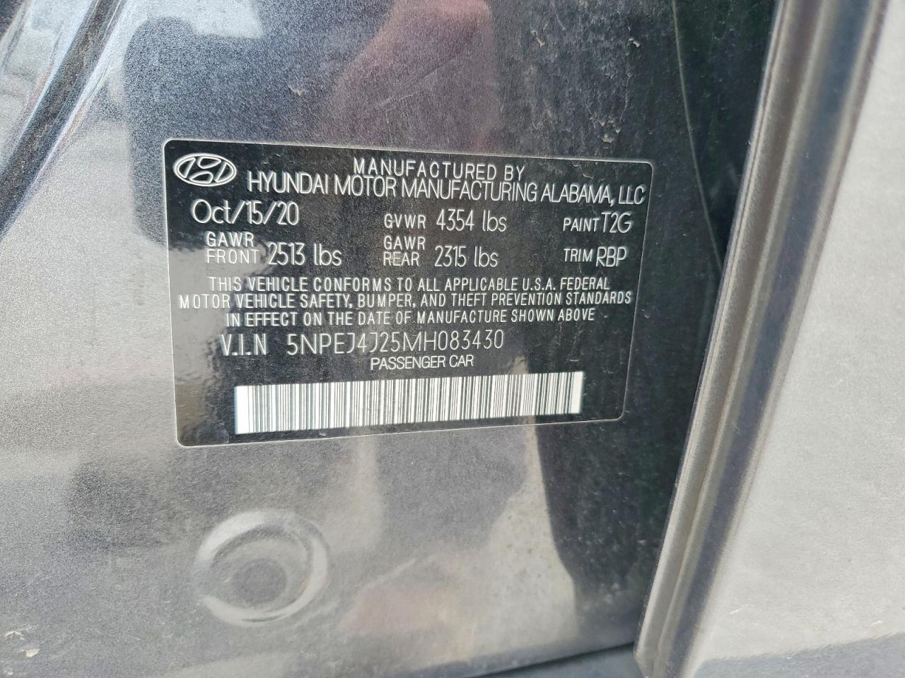 2021 Hyundai Sonata Sel Plus - zdjęcie 12