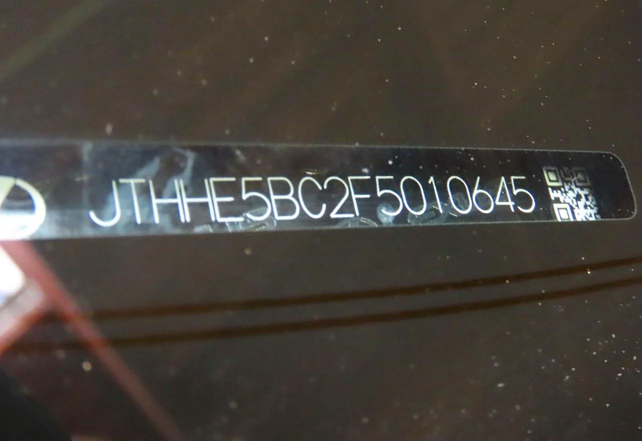 2015 Lexus Rc 350 Base - zdjęcie 10