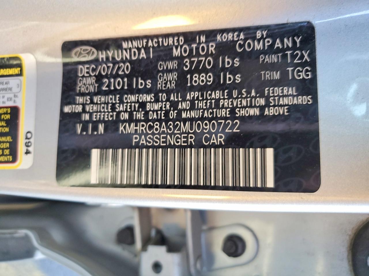 2021 Hyundai Venue Sel - zdjęcie 13