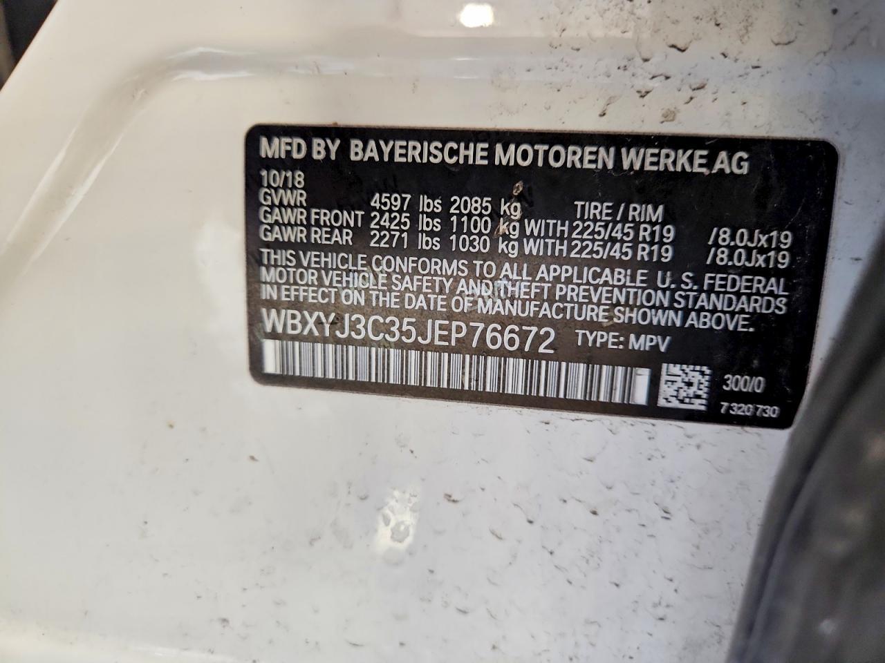 2018 BMW X2 Sdrive28I - zdjęcie 13