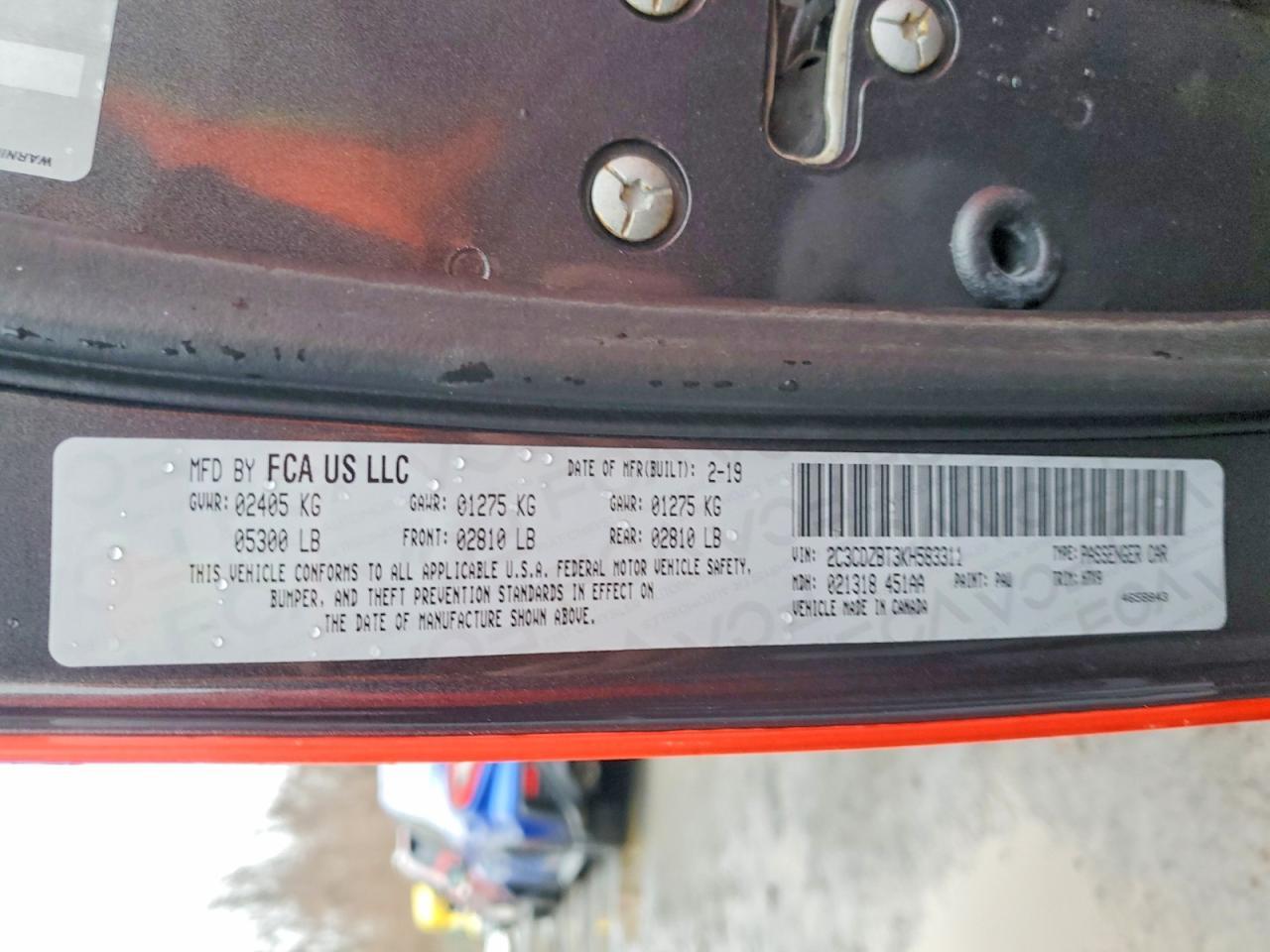 2019 Dodge Challenger R - zdjęcie 13