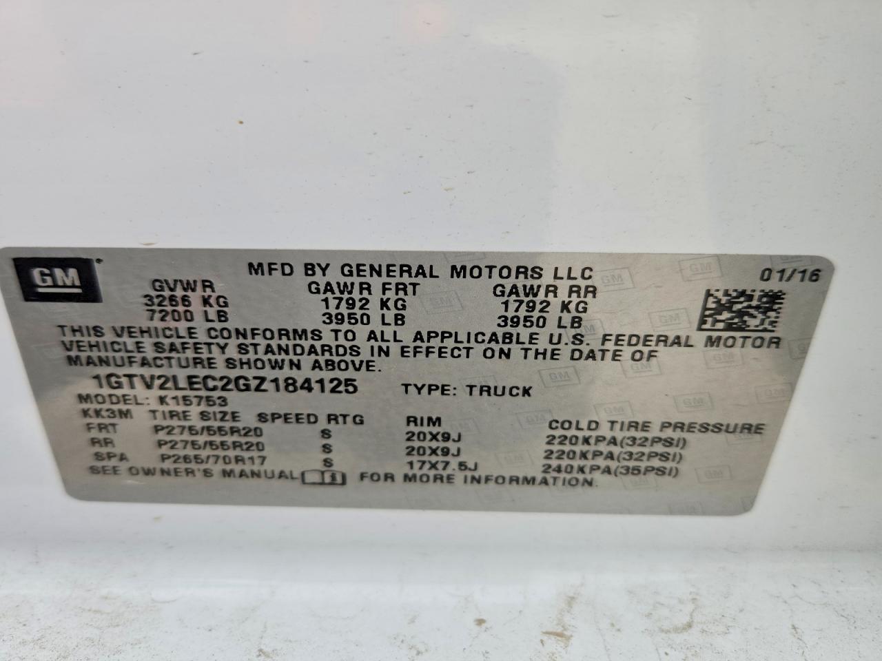 2016 GMC Sierra K1500 - zdjęcie 12